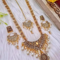 Gorgeous Party Wear Antique Jewellery Set for Women.