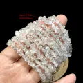 1Pc Pakisten Herkimer Diamond Bracelet Natural Crystal Real Stone Reiki Gemstone Hand Chain For Jewelry Healing DIY Mother Gifts. 