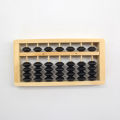 GC 7 Column 5-bead Wooden Abacus For Children Small Lightweight Math Arithmetic Calculating Tool For Student. 