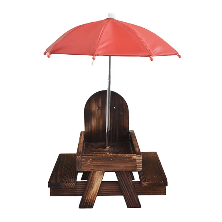 GC%20Squirrel%20Feeder%20With%20Table%20Benches,%20Wooden%20Corn%20Cob%20Holder,%20Feeding%20Table%20For%20Squirrel%20Chipmunk%20Picnic%20Table,%20Chipmunk%20Feeder%20With%20Solid%20Structure%20-%20Image%202