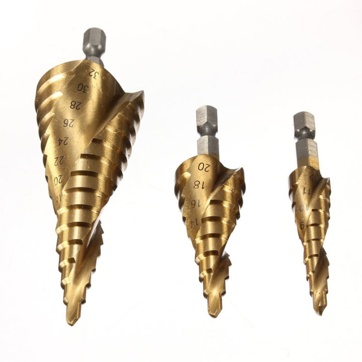 3%20tlg%20HSS%20Step%20Drill%20Bit%20Drill%20Set%204-12mm/%204-20mm/%204-32mm%20-%20%20as%20shown%20-%20Image%203