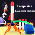 Kids Rocket Launcher Step Pump Power Air Pressed Stomp Outdoor Family Games Skyrocket Birthday Gifts Sports Toys For Children. 