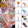 15pcs Nail Art Painting Brush Set UV Gel Nail Polish Pen Brush Acrylic Nail Design Kit DIY Painting Drawing Gel Paint for Nails Art Polish Thin Brush. 