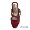 Walkar Ladies Heel Maroon. 