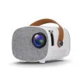 YG230 LED Projector Cost-efficient LED Projector 1080P High Resolution Projector with Built-in Speaker AU Plug. 