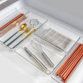 Acrylic Clear Drawer Organizer Box,Multi-size Jewelry Makeups Stationery Tableware Storage Case,Home Groceries Organizing Gadgets.
