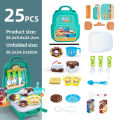 Pretend Play Toys Children Simulation Kitchen Maintenance Tools Multi-functional Intellectual Backpack Toy.