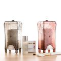 Makeup Box Organizer Clear Stand Make up Remover Cotton Pad Dispenser Holder Plastic Container.