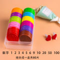 Plastic Learning Coins Elementary School Student Points Coins Digital Exchange Chip Card Token Card Reward Jamming.