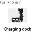 Inner Parts For iPhone 7 Power Volume Charging Dock Front Camera Home Button Key Flex Cable Taptic Engine Loud Speaker.