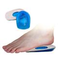 Silicone feet Cushion Foot Heel Elastic Care Half Insole Shoe Pad With Cloth Anti-fatigue. 