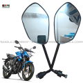 Suzuki Burgman Scooter Bike Side Mirrors High Quality Mirror for Suzuki Gixxer Motorcycle Left and right side Looking Glass 2 pcs are 1 pair. 