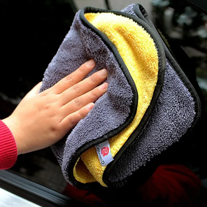 30X30%20cm%20Car%20Bike%20Wash%20Double%20Layer%20Microfiber%20Towel%20Car%20Cleaning%20Drying%20Cloth%20-%20Image%203