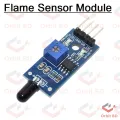Flame Sensor For Fire Detection ModuleIR Infrared 4 Wire Flame Detection Sensor Module IR Flame Sensor Module Detector Smart Sense For Arduino. 
