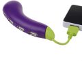 EGG PLANT SHAPE USB 4PORT HUB. 