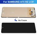 AMOLED Screen for Samsung Galaxy A73 5G A736 A736B Lcd Display Touch Screen with Frame for Samsung A73 5G Replacement. 