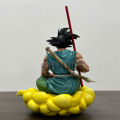 【In-Demand Item】 Dragon Ball Z Son Goku Figure Goku with Cloud Figurine 21cm Pvc Action Figures Gk Statue Collection Model Gifts Superman. 
