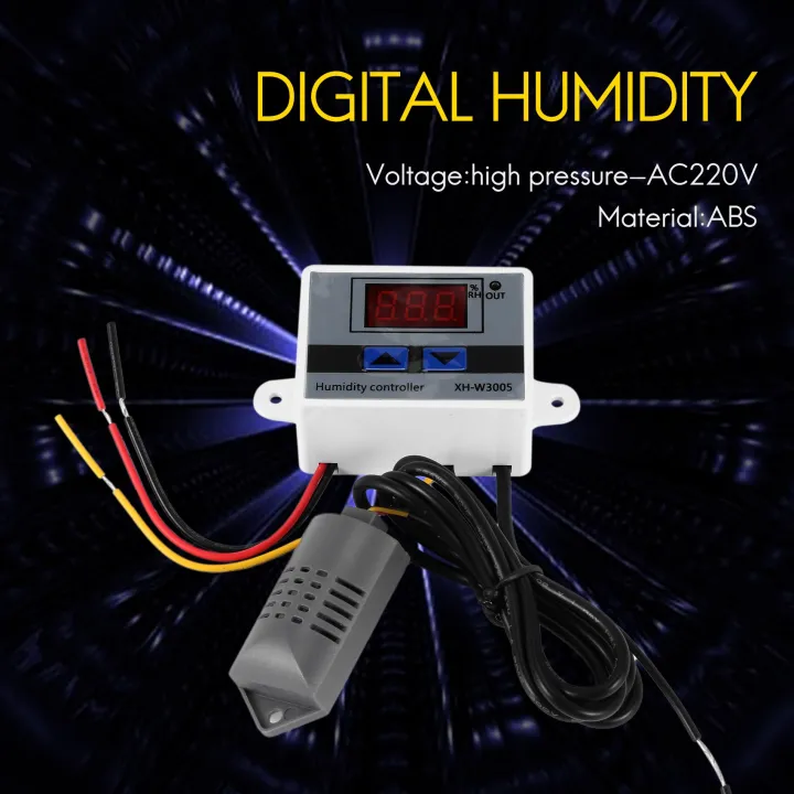 Digital%20Humidity%20Controller%20XH-W3005%2012V%2024V%20220V%20Humidistat%20Hygrometer%20Humidity%20Control%20Switch%20Regulator%20+%20Humidity%20Sensor%20-%20Image%204
