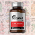 Horbäach DHT Advanced Hair Formula – 300 mg – 120 Coated Tablets – with Saw Palmetto, Pumpkin Seed, Phytosterols – for Hair Growth & DHT Block Support. 