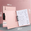 Multi-Functional File Folder Paper Organizer A4 Size Hard Cover Clipboard File Cover for Office Supplies School Stationery. 