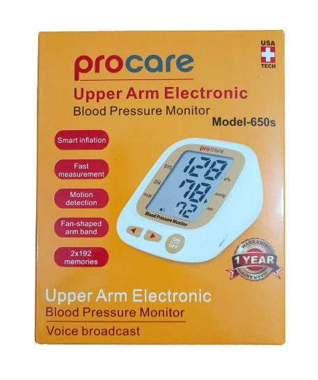 ProCare%20650S%20Upper%20Arm%20Digital%20Blood%20Pressure%20Monitor%20Bp%20Machine%20with%20Voice%20Broadcast%20-%20Image%203