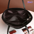 Luxury Atypical Leather Hand Bag-Red Wine Color.