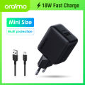Cannon 18S 18W Wall Charger Kit with Micro USB Type C  Lightning cable. 