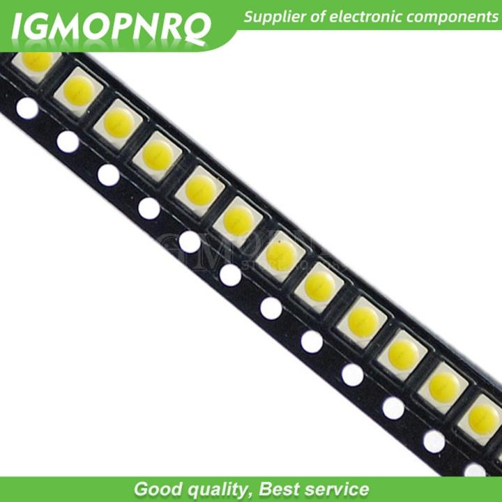 Aftertech® 10 LED SMD3525 Bianchi (6000K) - SMD 1210, Alta Luminosità 2500mcd, Angolo 120°, Per Hobby E Riparazioni
