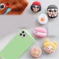 Mobile Phone Holder Cute Animal Socket Phone Expanding Girl Egg Ghost Rotatable Finger Holder Phone Stand For Iphone 14.