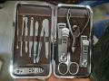 12Pcs Tools Set Nail Clippers, Nail Scissors Grooming Kits, Nail Tool- Silver Colour. 005.
