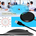 LKPCIGCXM 2X Conference USB Microphone,Omnidirectional Condenser PC Microphone with Mute Button LED Indicator,Plug & Play,for Game. 
