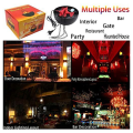 3D Fake-Fire Light, Hanging LED Flame Light, Artificial LED Silk Flame Stage Effect Light Realistic Campfire Lamp Prop Durable Easy to Use.