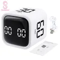 Portable Timer Mini Digital Timer with Gravity Sensor Led Display for Time Management Perfect for Cooking Study Productivity Dual Modes 4 Preset Time Options Productivity Cube Timer. 
