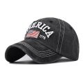 New Unisex Washed Cotton Cap Letter Embroidery Vintage Baseball Cap Men Women Adjustable Casual Outdoor Streetwear Sports Hat. 