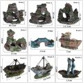 【Special Promotion】 Sinking Wood Landscaping Accessories Wreck Pet Supplies Aquarium Ornament Home Decor Fish Tank Decoration. 