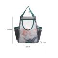 【Top Picks】 Efficient Wall Mounted Storage Hanging Bag Mesh Fabric Large Capacity Hanging Fruit Basket Space Saving Green Garbage Bag Kitchen. 