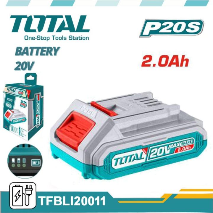 Total 20V Battery Pack 2Ah-Tfbli20011