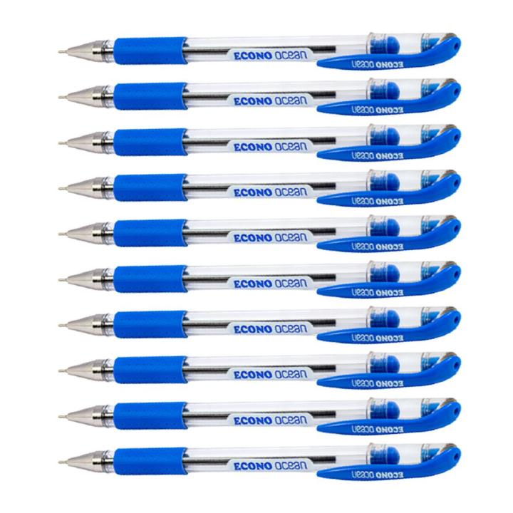 Econo%20Ocean%20Ball%20Pen%20-%2010%20pcs%20pens%20-%20(Black%20Ink%20-%20Blue%20Body)%20-%20Image%208