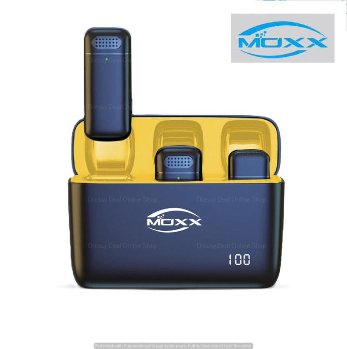 Moxx M16 Multi Compatible 2.4GHz Dual Channel Wireless Microphone