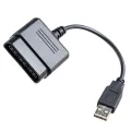 USB Controller Adapter Converter Cable Cord for PlayStation PS2 To PS3 PC. 