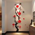 Acrylic mirror 3d wall sticker. 