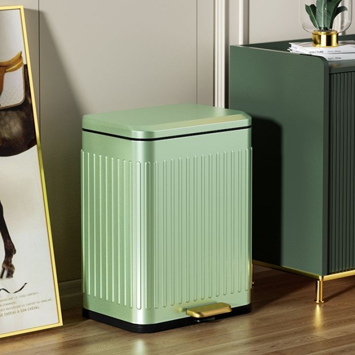 Stainless%20Steel%20Pedal%20Trash%20Can%20Garbage%20Bin%20for%20Kitchen%20and%20Bathroom%20Living%20Room%20Silent%20Trash%20Bin%20Home%20Waterproof%20Waste%20Bin%20-%20Image%203