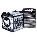 1 Set Card Cloth Books Cute Pattern Visual Development Educational Toy Baby Soft Fabric Books for Boys Girls. 