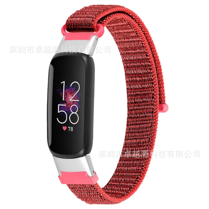 %5Bautismaut%5D%20Applicable%20Fitbit%20Luxe%20Smart%20Watch%20Nylon%20Loop%20Wristband%20Adjustable%20Velcro%20Luxe%20Watch%20band%20-%20Image%209