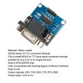 MAX3232 RS232 Serial Port To TTL Converter Module DB9 Connector W/ 4 Jump Cables. 