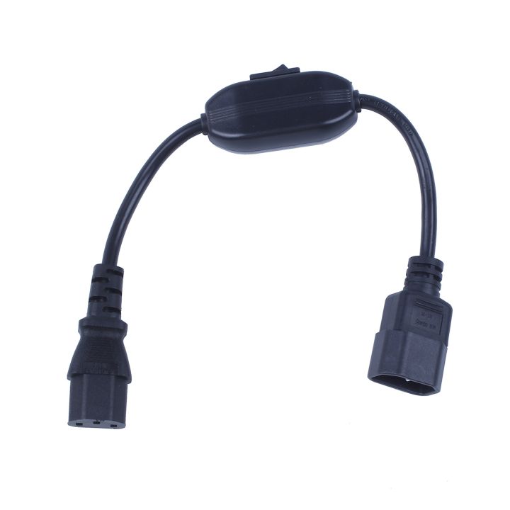 2X%20Special%20PDU%20UPS%20Power%20Cord%20Cable,%20IEC%20320%20C14%20to%20C13%20with%20On/Off%20Switch%2030cm%20Black%20-%20Image%208