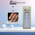 Everly Beauties W Series Short Square Design 24x False Nails Set. 