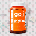Goli Triple Action Immune Gummies - Vitamin C, D & Zinc - 60 Gummies - with Elderberry Extract & Super Fruits - for Immune Support & Antioxidant Protection. 