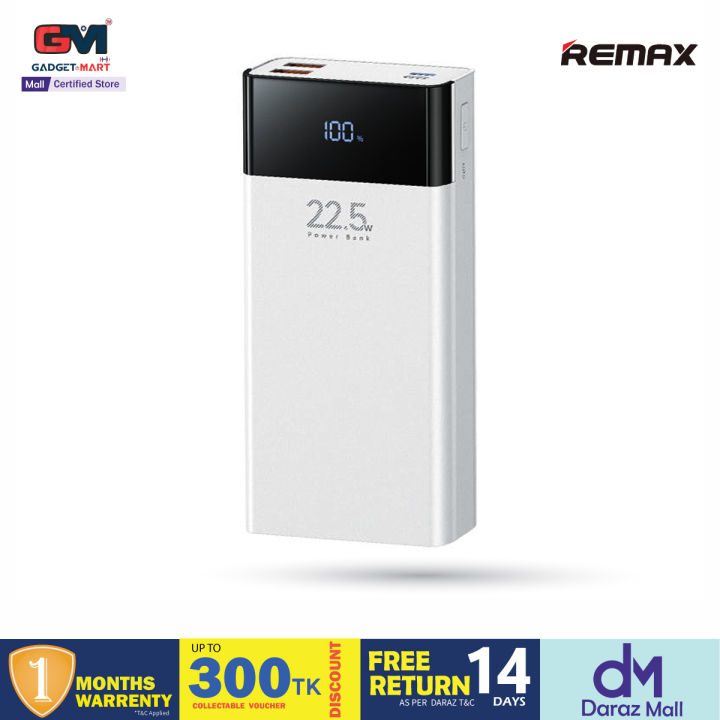 Remax RPP-672 Reciuy Series PD20W+QC22.5W Fast Charging 20000mAh Power Bank