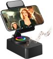 KISONLI Speaker Bluetooth M-1 Phone Holder 360° Foldable Mobile RGB lights.